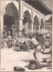 Arresto del Rajah di Benares AD 1781